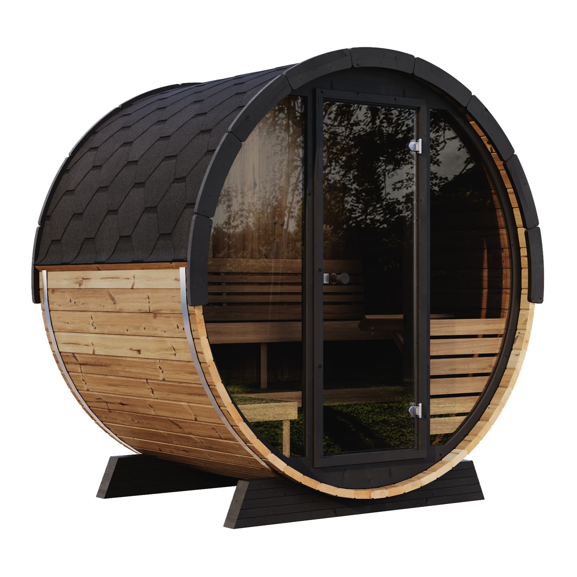saunalife ee6g barrel sauna 1