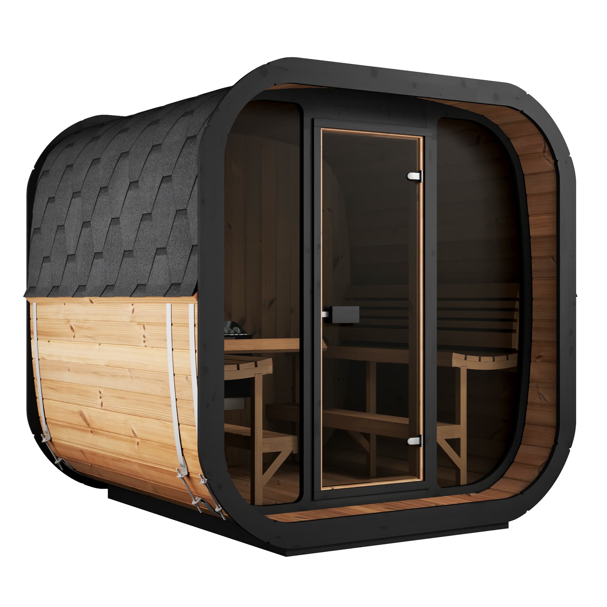 SaunaLife CL7 Cube Sauna Kit 1